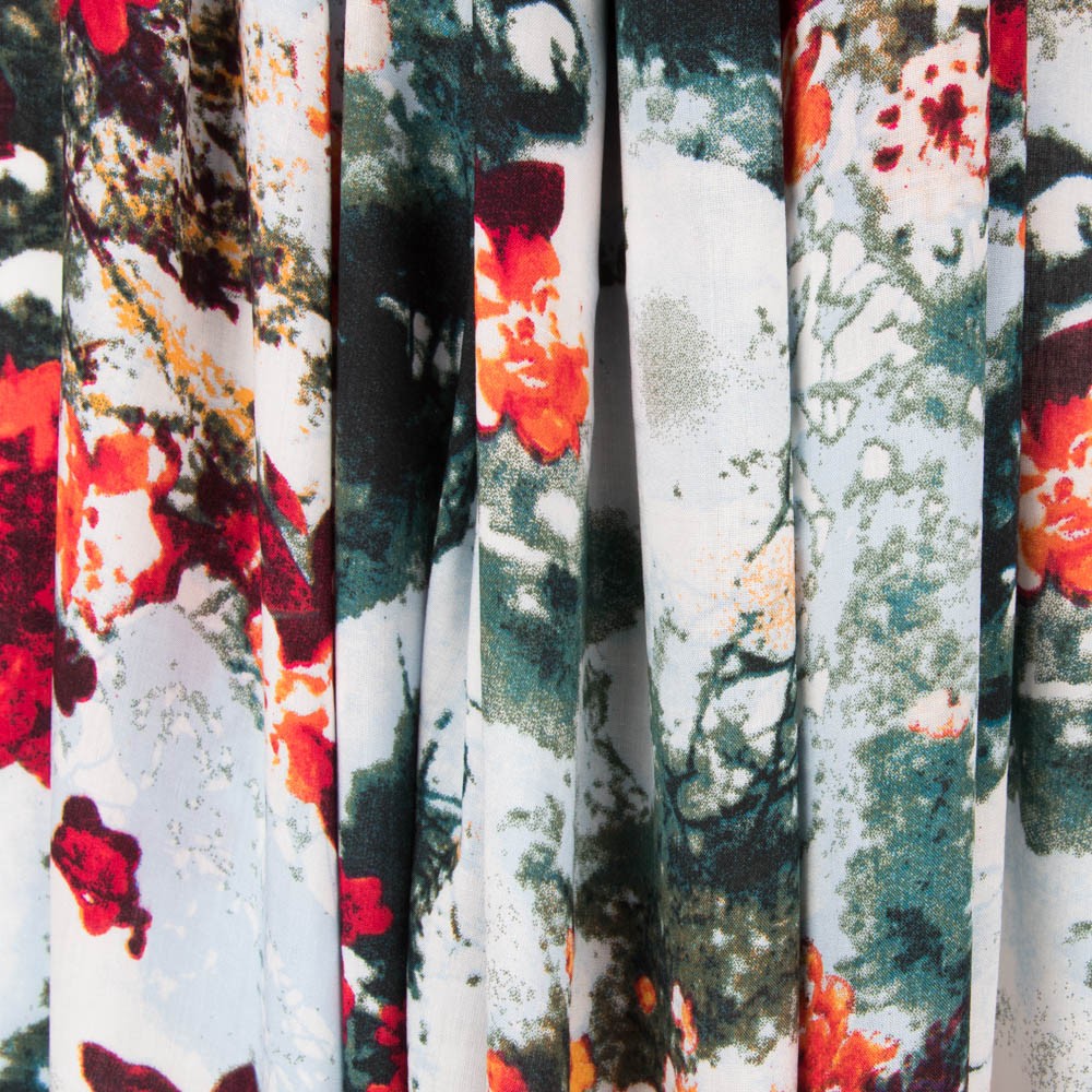 Viscose Florale Aquarelles - Ribes y Casals