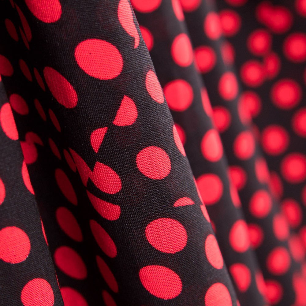 Viscose Patchwork y Pois - Ribes y Casals