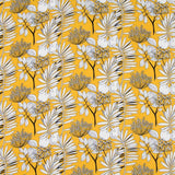 Viscose Imprimé Botanique Jaune - Ribes y Casals
