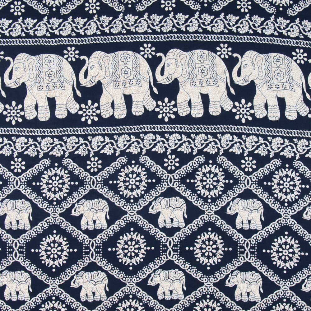 Viscose Ethnique Éléphant - Ribes y Casals