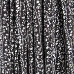 Viscose Bordures Fleur Noire - Ribes y Casals