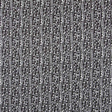 Viscose Bordures Fleur Noire - Ribes y Casals