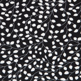 Viscose Pétales Noire - Ribes y Casals
