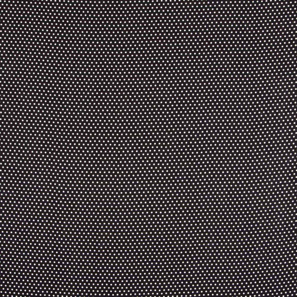 Viscose Imprimé Pois Noirs - Ribes y Casals