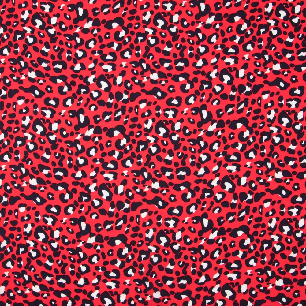 Viscose Sauvage Rouge - Ribes y Casals