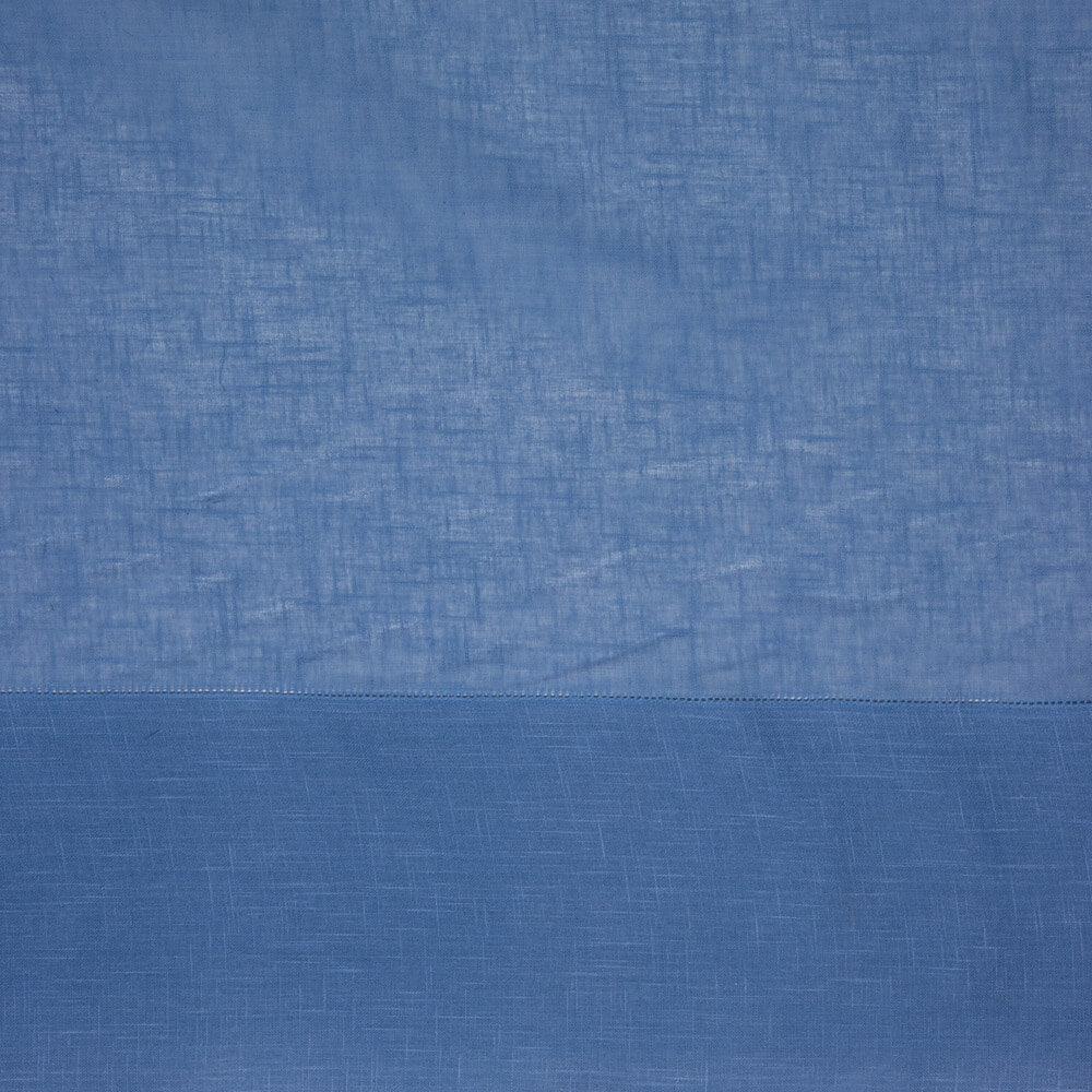 Retal Visillo Vainica Azul 75x280 cm - Ribes y Casals