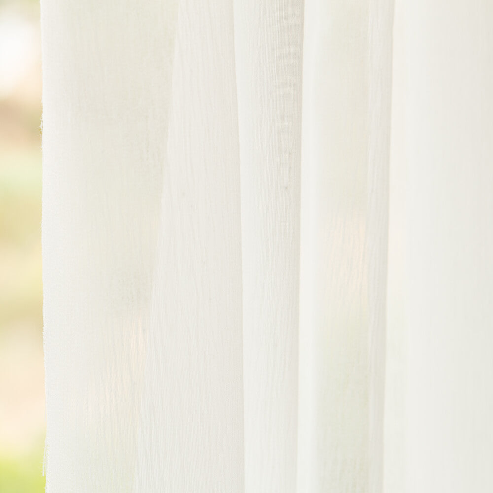 Voilage Double Gaze Polyester Écru - Ribes y Casals