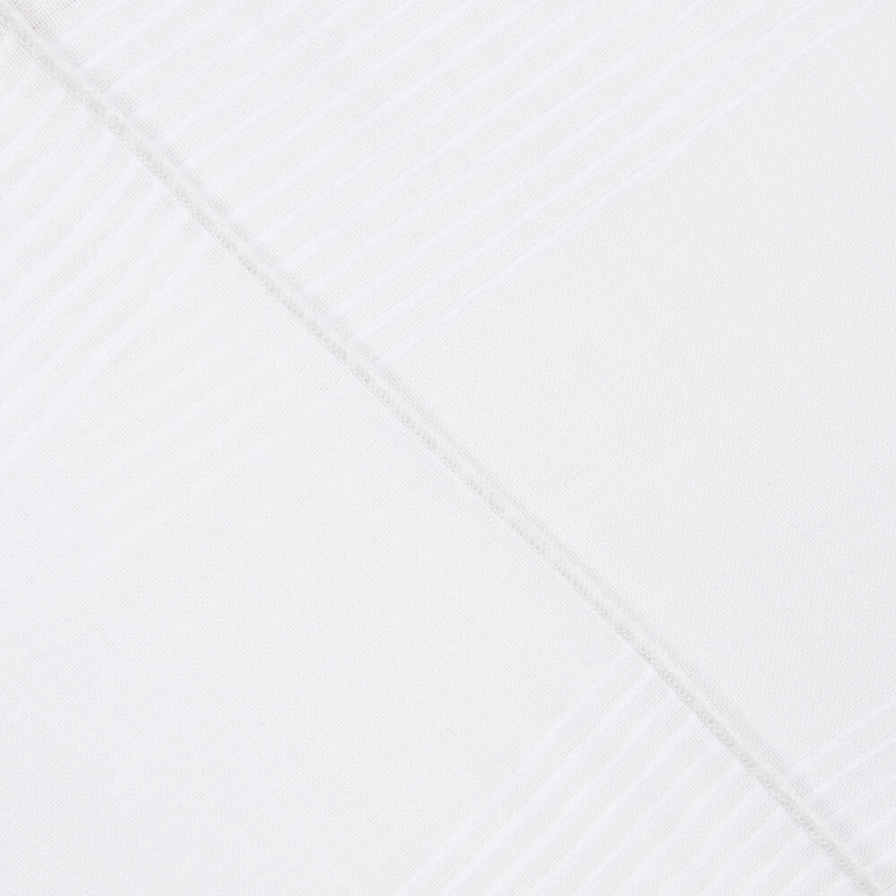 Rideau Lin Rayures Blanc - Ribes y Casals