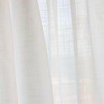 Visillo Blanco Natural Imitación Lino - Ribes y Casals