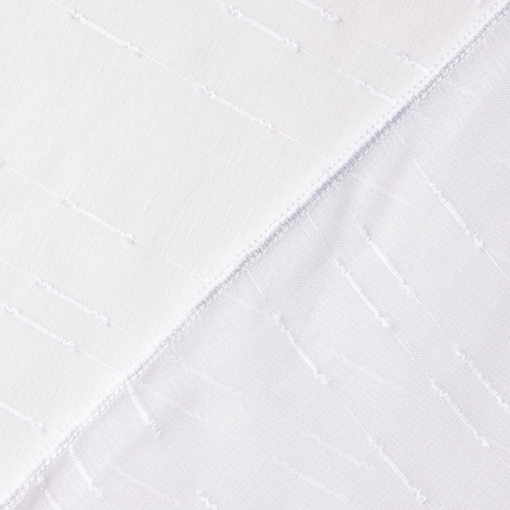 Rideau voilage chat Leon blanc - Ribes y Casals