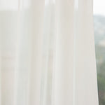 Rideau brillant blanc naturel - Ribes y Casals
