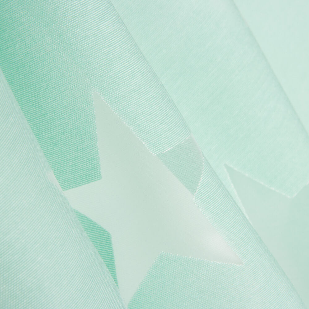 Etoiles Dévoré Transparent Vert d&#39;Eau - Ribes y Casals