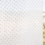 Voilage Plumeti Etamin Floqué Gris - Ribes y Casals