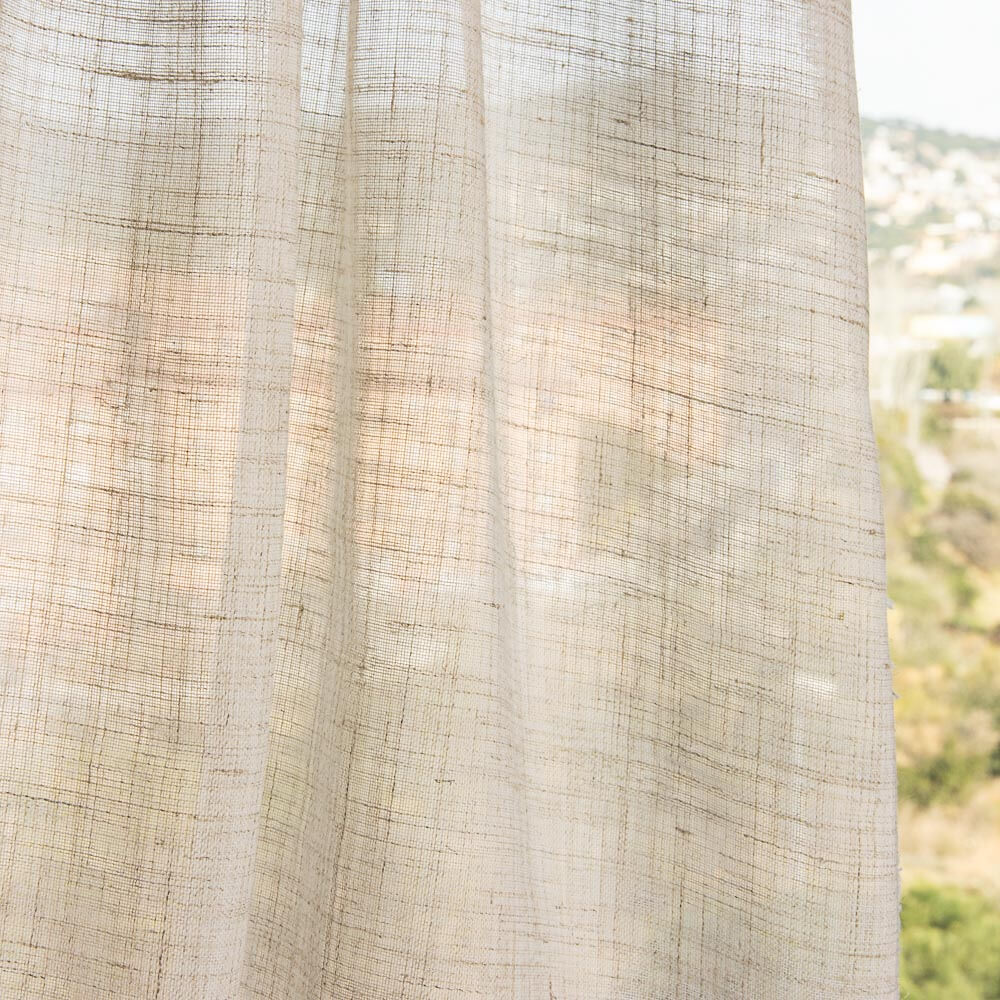 Voilage fin en lin Veneto - Ribes y Casals