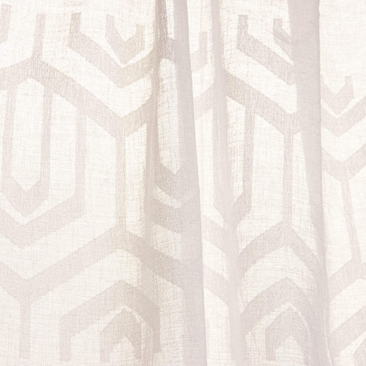 Voile géométrique blanc - Ribes y Casals