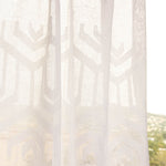 Voile géométrique blanc - Ribes y Casals