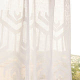 Voile géométrique blanc - Ribes y Casals