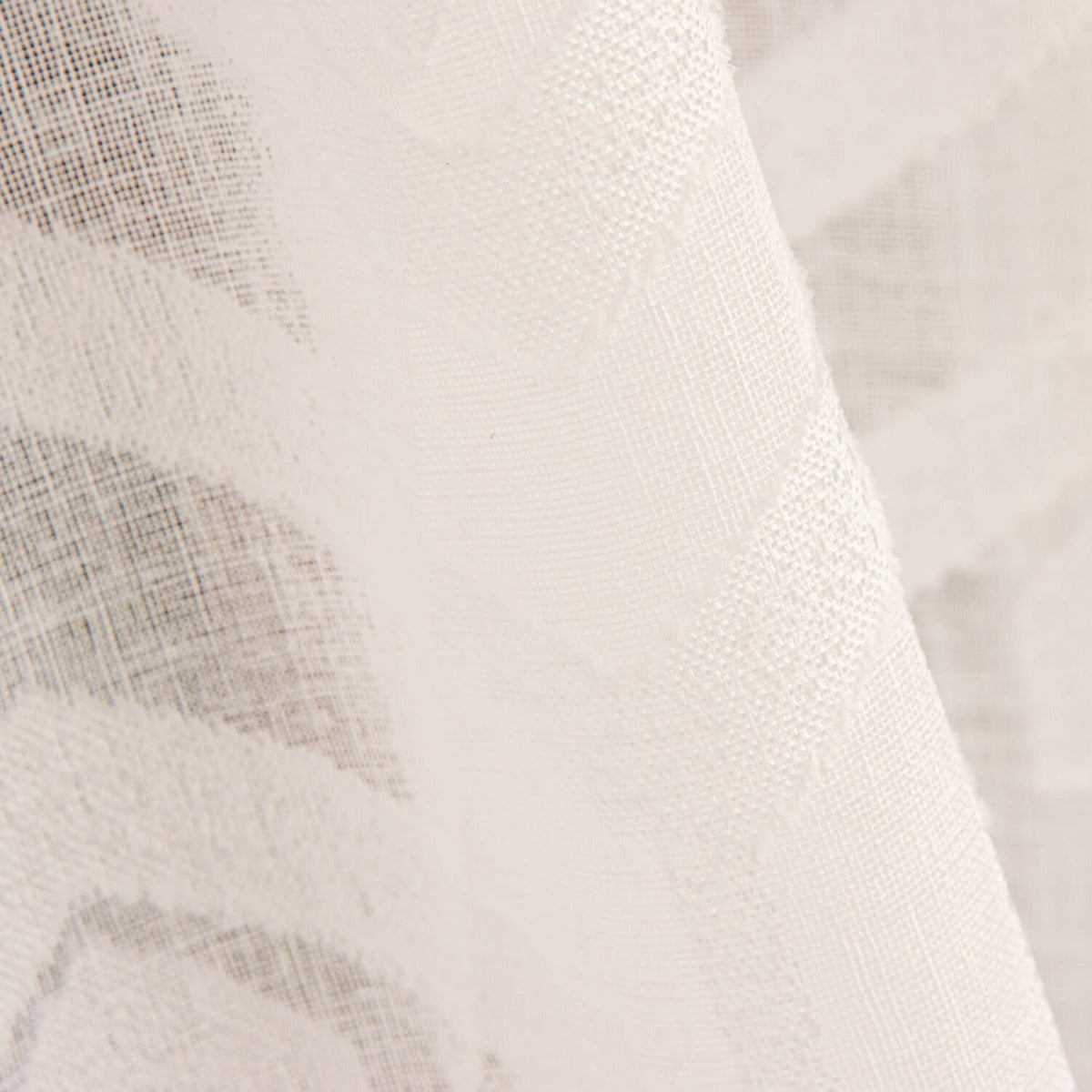 Voile géométrique blanc - Ribes y Casals