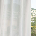 Visillo Jacquard Blanco Natural - Ribes y Casals