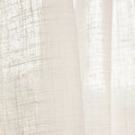 Rideau uni écologique blanc naturel - Ribes y Casals