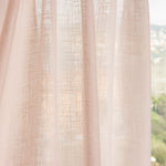 Rideau uni écologique rose clair - Ribes y Casals