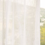 Voile rayé blanc - Ribes y Casals