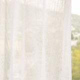 Voile rayé blanc - Ribes y Casals