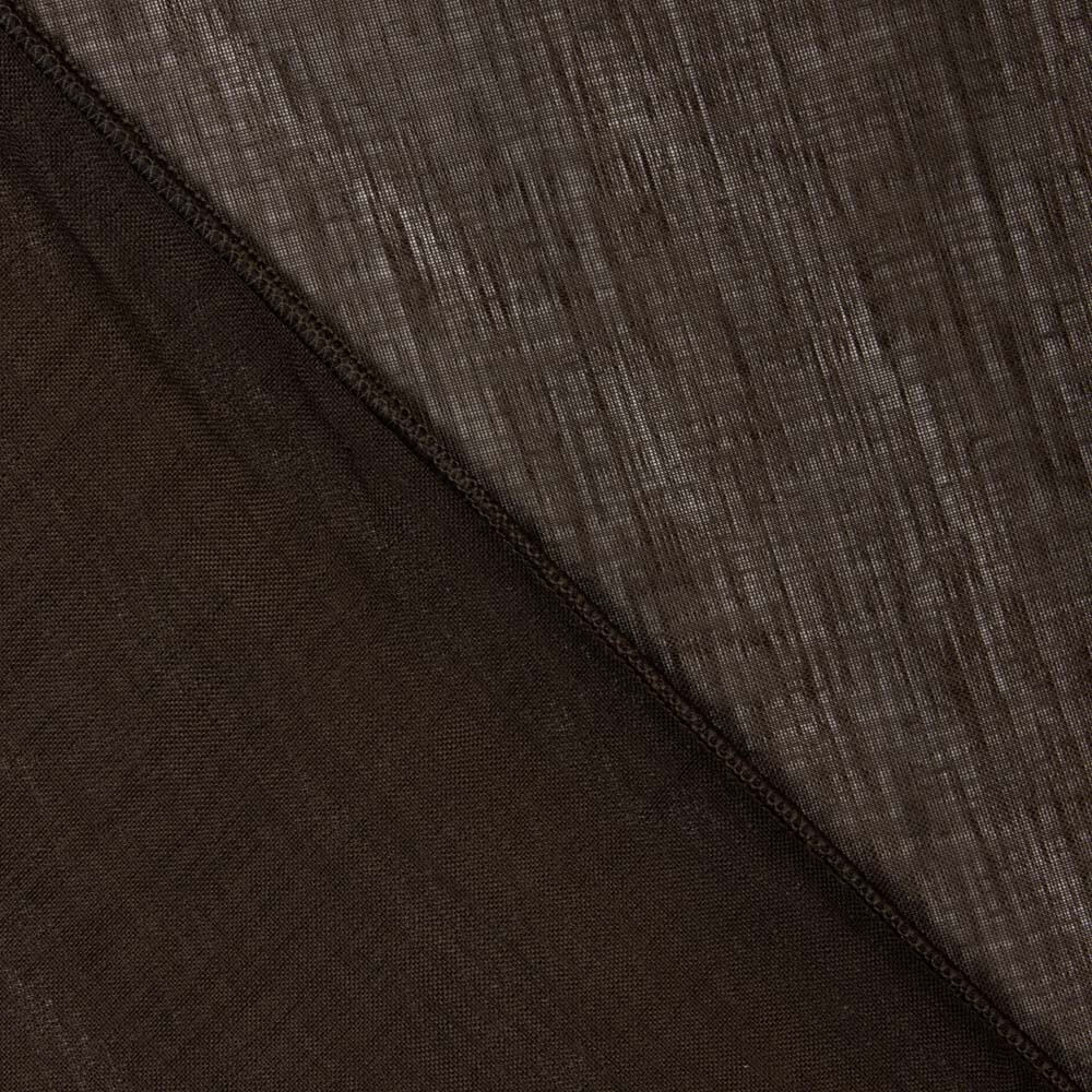 Retal Visillo Marrón Chocolate 90x280 cm - Ribes y Casals