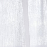 Visillo Crep Rústico Tupido Blanco - Ribes y Casals