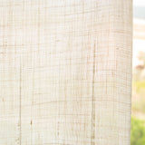 Rideau Filet Naturel Brodé Blanc - Ribes y Casals