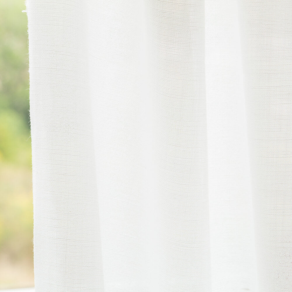 Voilage Plomb Calabre Blanc - Ribes y Casals