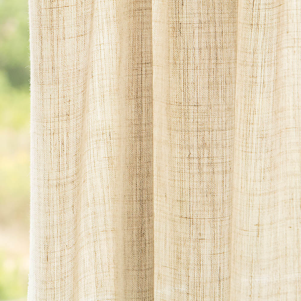 Voilage Plomb Calabre Naturel - Ribes y Casals