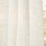 Voilage Plumeti Blanc Naturel - Ribes y Casals