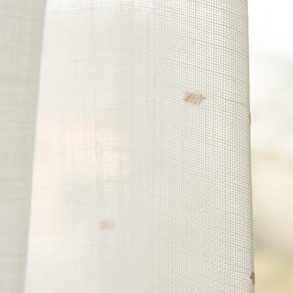 Voile Plumeti Rose - Ribes y Casals