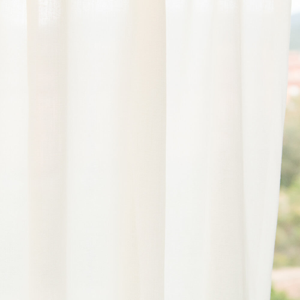 Rideau Uni Polyester Écru - Ribes y Casals