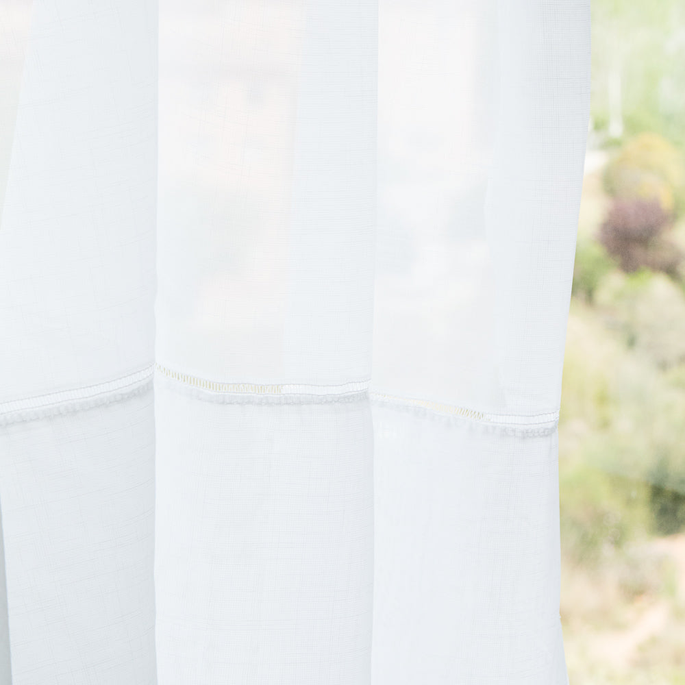 Voilage Polyester Blanc Naturel - Ribes y Casals