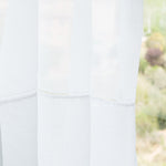 Voilage Polyester Blanc Naturel - Ribes y Casals