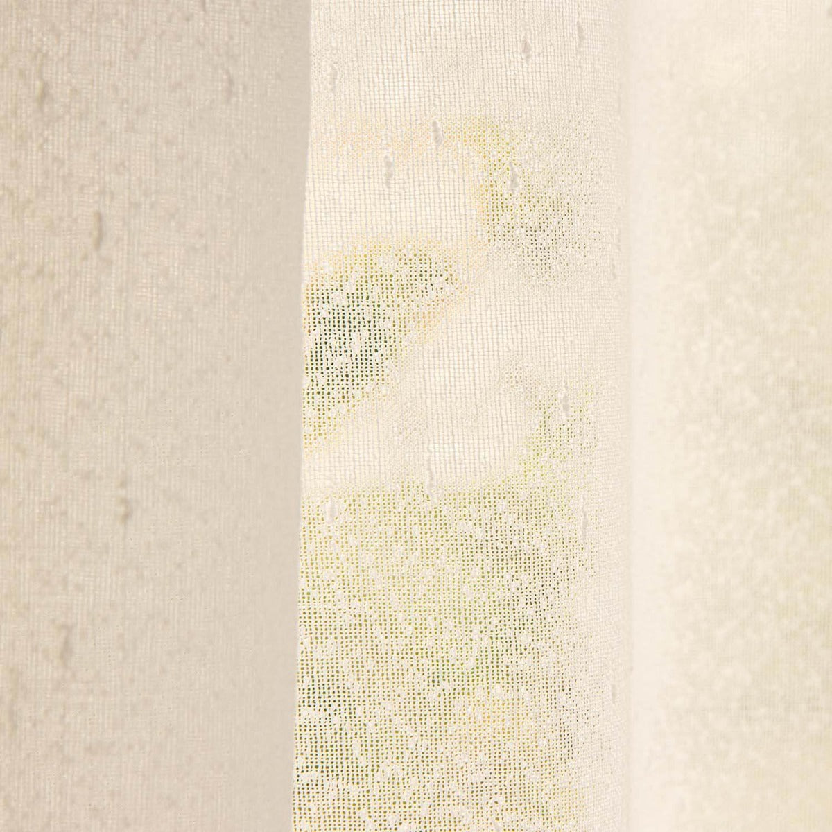 Voile pompe blanc naturel - Ribes y Casals