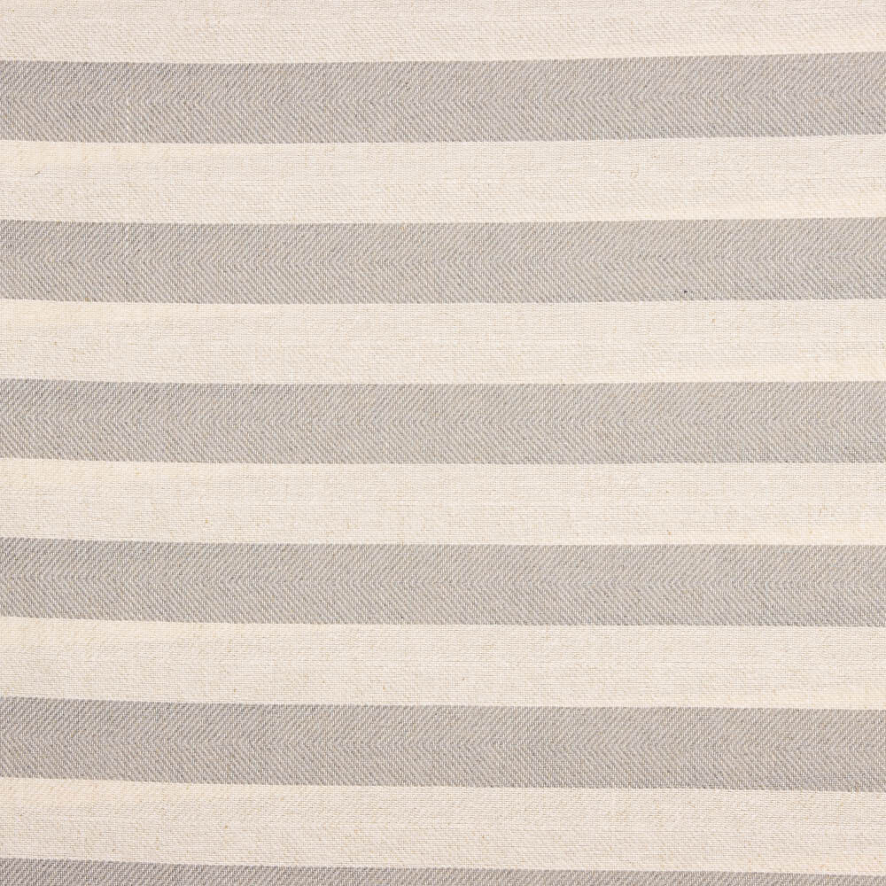 Rustique Sheer Herringbone Stripes Gris - Ribes y Casals