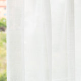 Voilage Rustique Noeuds Bergamo Blanc - Ribes y Casals