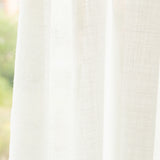 Voilage Rustique Noeuds Bergamo Écru - Ribes y Casals