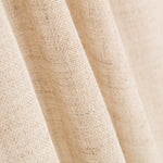 Voilage Rustique Noeuds Bergamo Naturel - Ribes y Casals