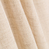 Voilage Rustique Noeuds Bergamo Naturel - Ribes y Casals