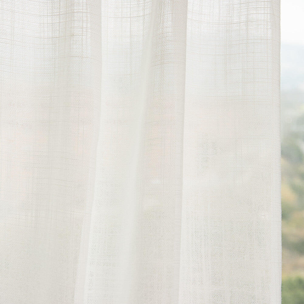 Voilage Rustique Lombardie Écru - Ribes y Casals