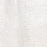 Rideau rustique en polyester blanc naturel - Ribes y Casals