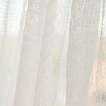 Rideau en filet brillant blanc naturel - Ribes y Casals