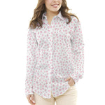 Viyella Liberty Fond Écru Fleur Rose - Ribes y Casals