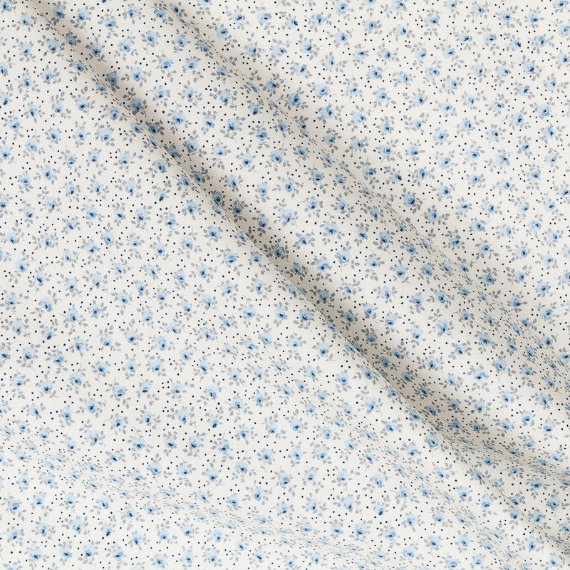 Viyella Mini Rose à Pois Bleu - Ribes y Casals