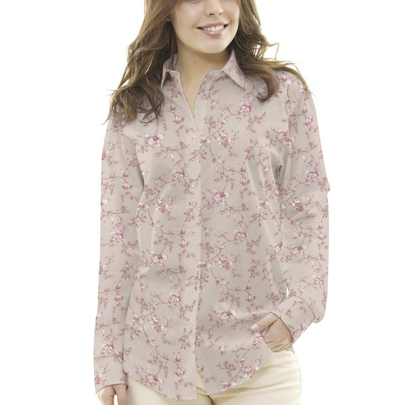Viyella Viscose Fleurs Corail - Ribes y Casals