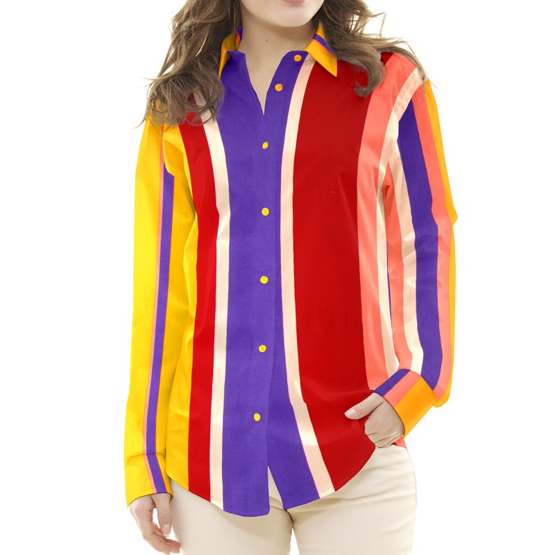 Viyella Viscose Rayas Multicouleur - Ribes y Casals